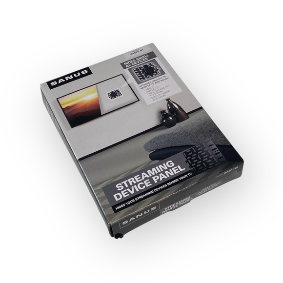 new Sanus  Streaming Box Panel Mount Bracket  Amazon Fire TV Stick Compatible - Picture 4 of 16